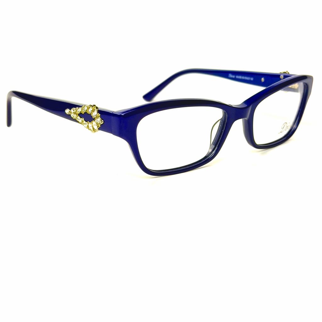 Diva 5385 C. 272 Blue Eyeglasses Brand New Authentic 53mm — image 4 of 8